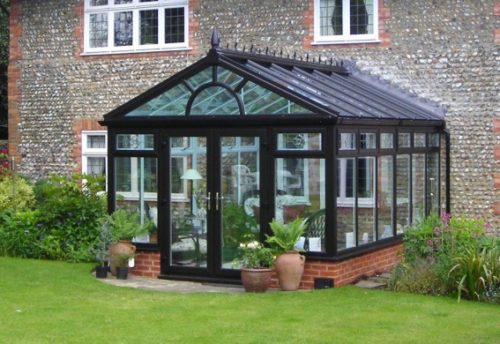 gable-fronted conservatory