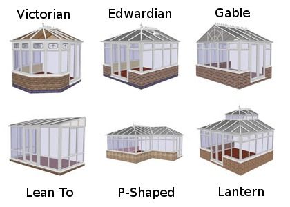 styles of conservatory