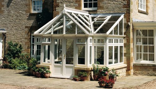 t-shape conservatory